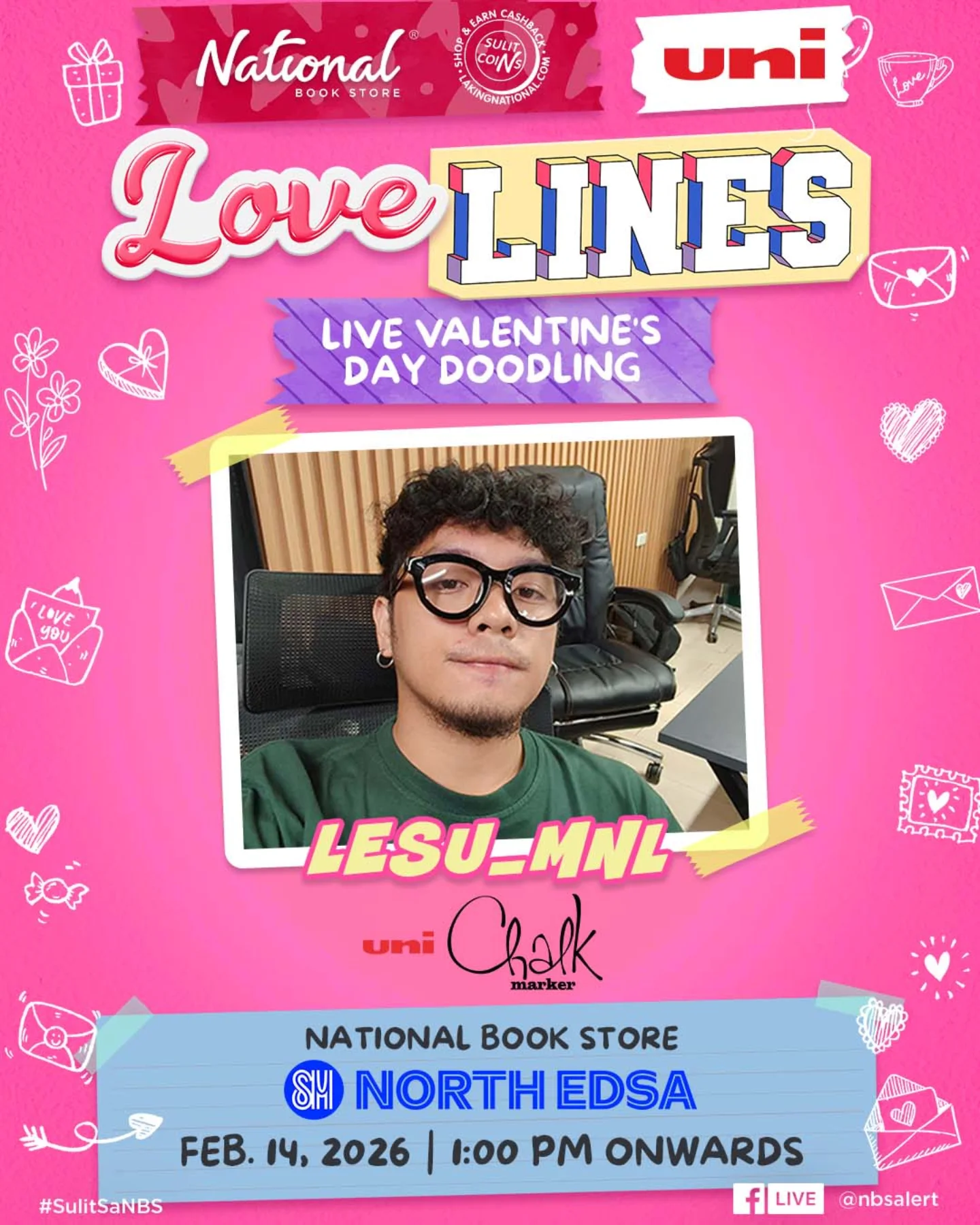 National Book Store Facebook ad