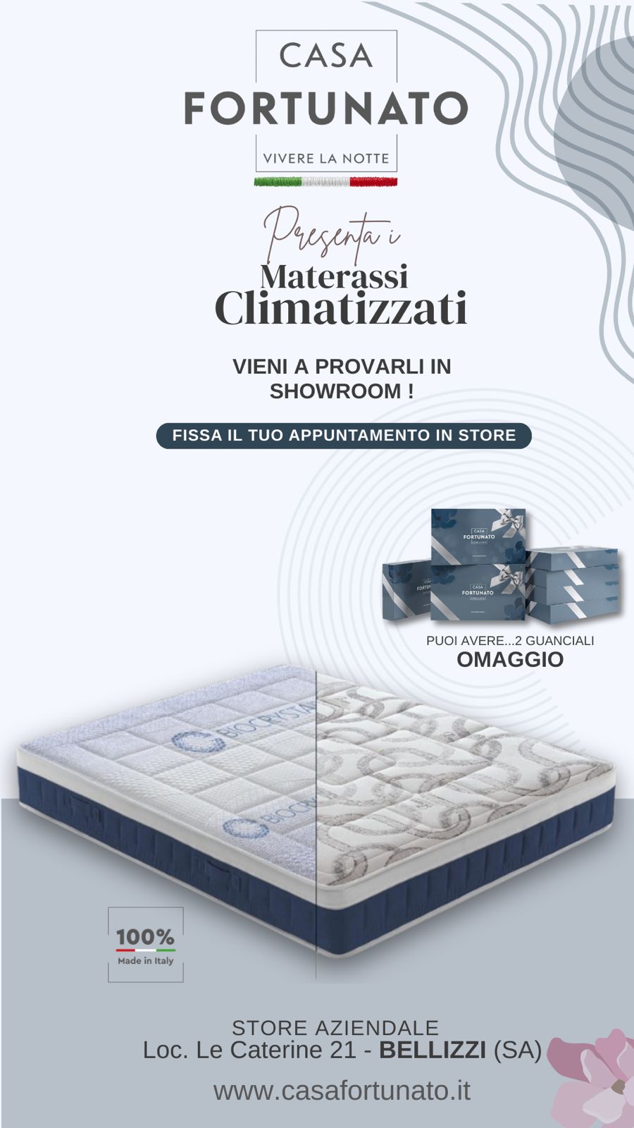 Bellizzi Casa Fortunato Facebook ad: Promo Materassi Climatizzati >>>