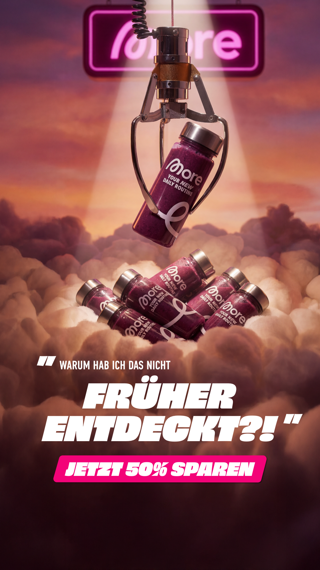 MORE Nutrition Facebook ad