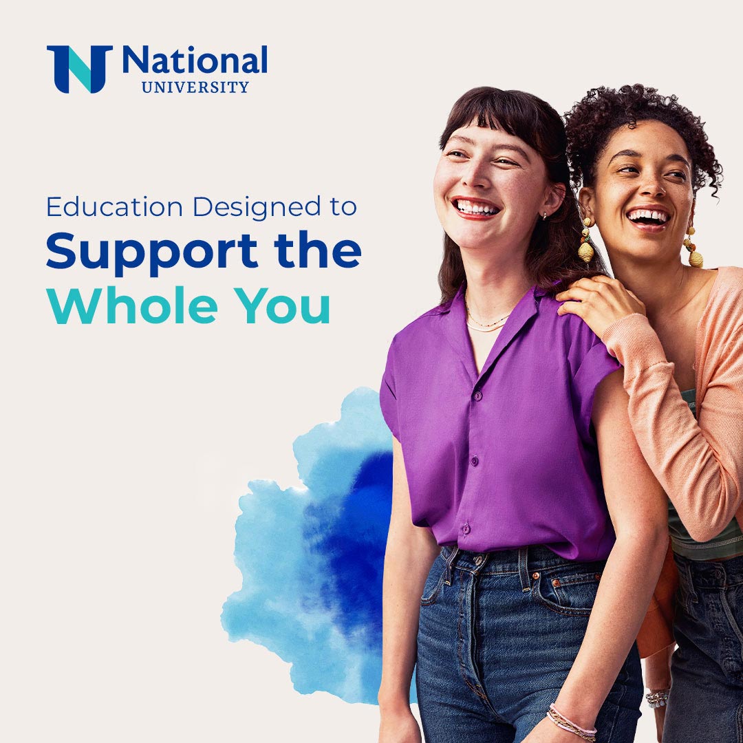 National University Facebook ad