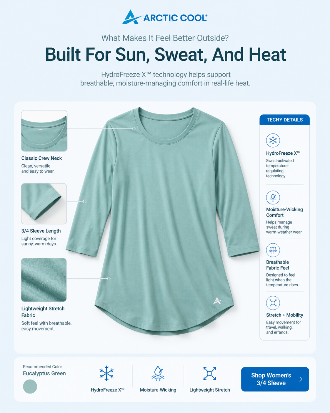 Arctic Cool Facebook ad
