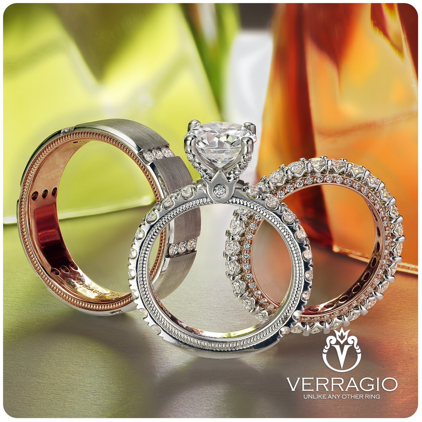 Verragio Engagement Rings and Wedding Bands Facebook ad