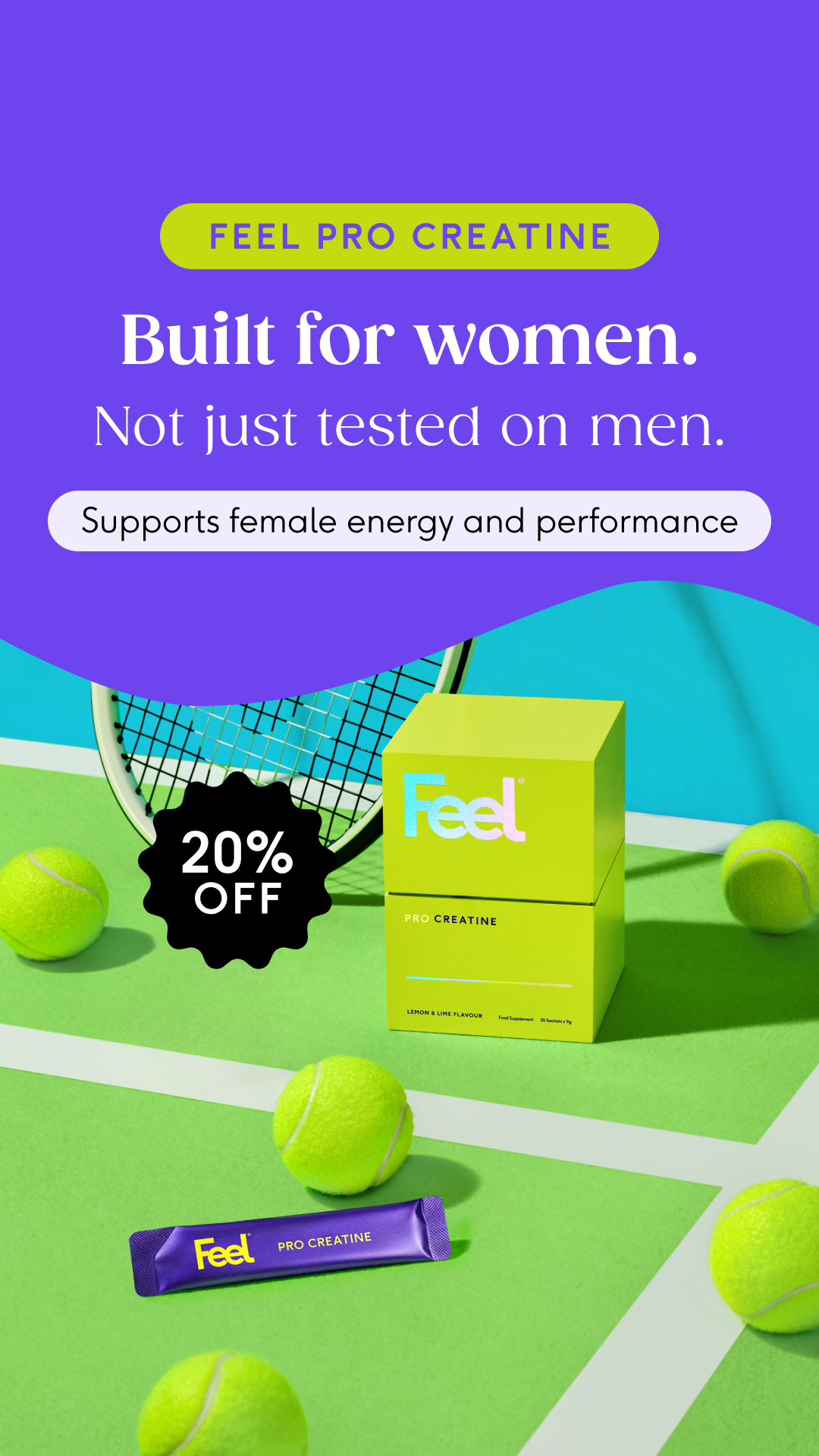 Feel Facebook ad