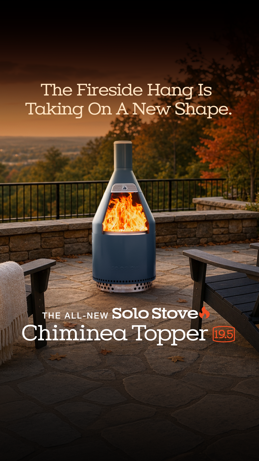 Solo Stove Facebook ad: New Chiminea Topper Bundles