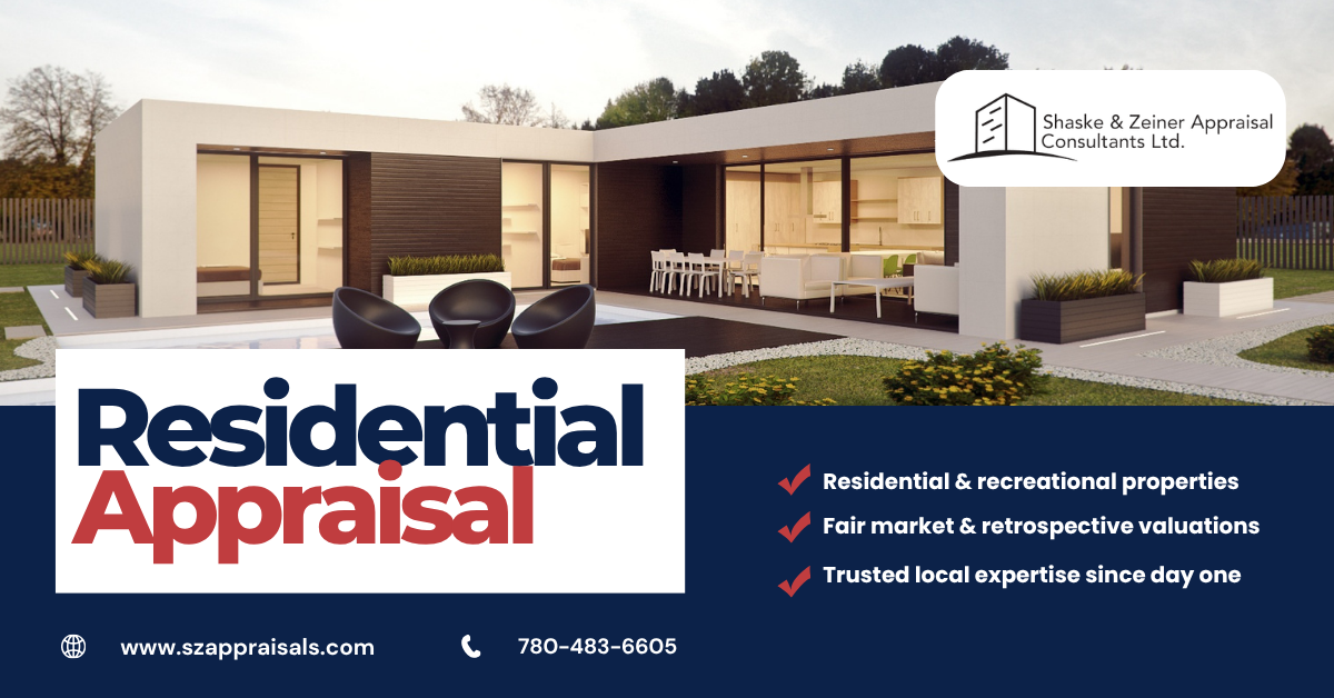 Shaske & Zeiner Appraisal Consultants Facebook ad: Get Residential Appraisal