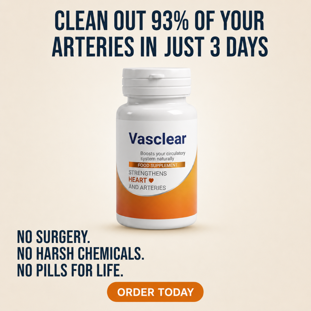 Irish Health Journal Facebook ad: Vasclear - Clinical Strength Blood Flow Support