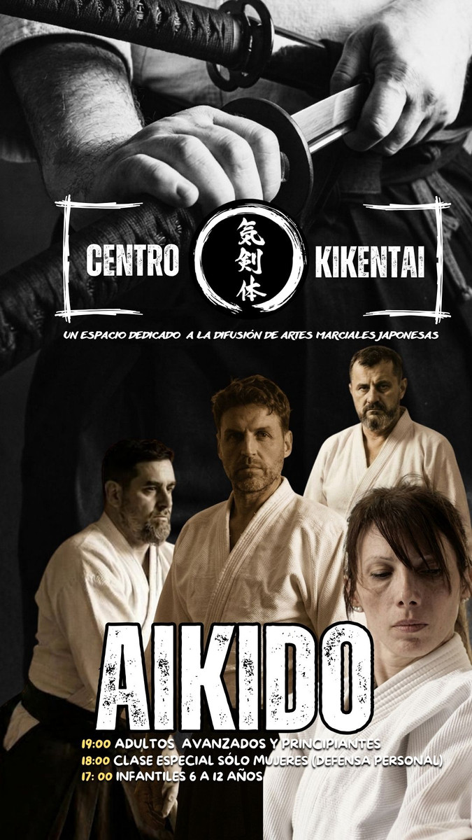 Centro Kikentai Facebook ad: Aikido en la Ciudad