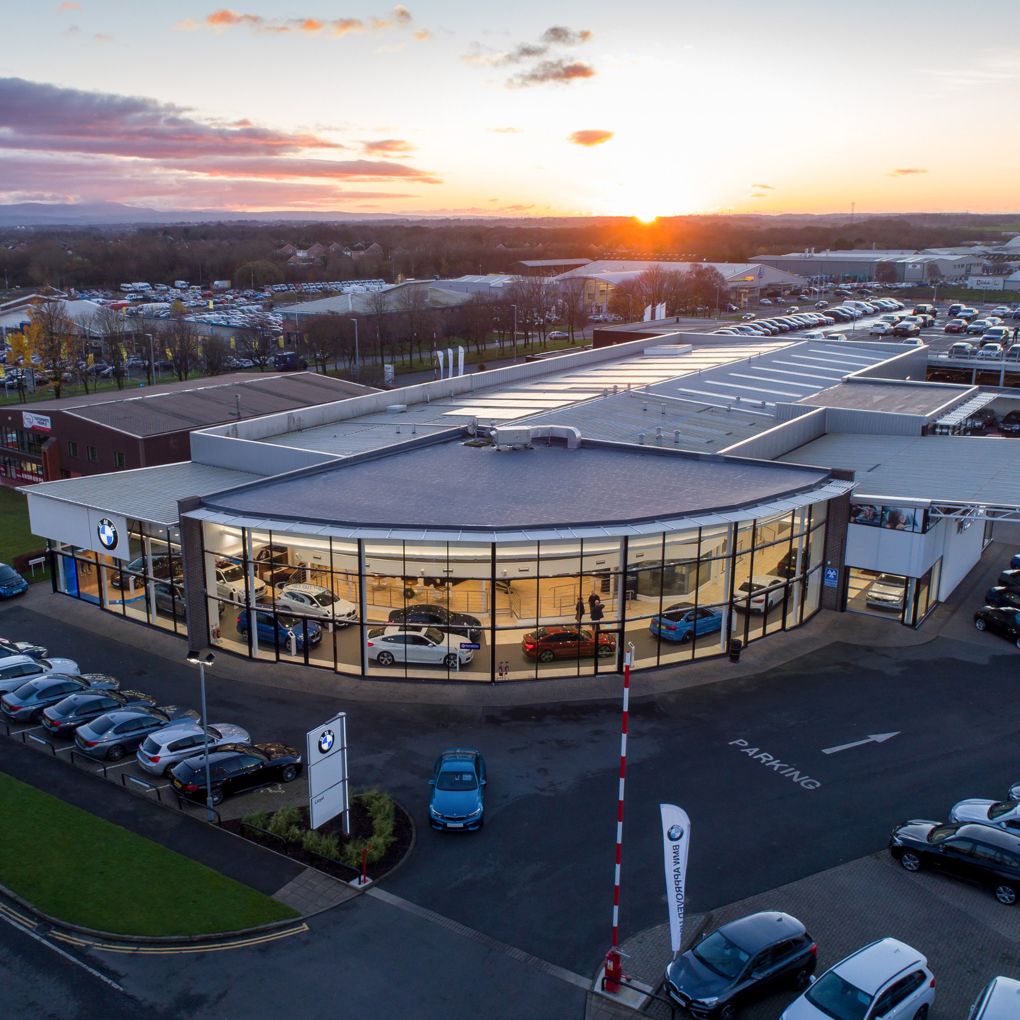 Lloyd BMW Carlisle Facebook ad: Lloyd BMW Carlisle, New and Used Car Sales.