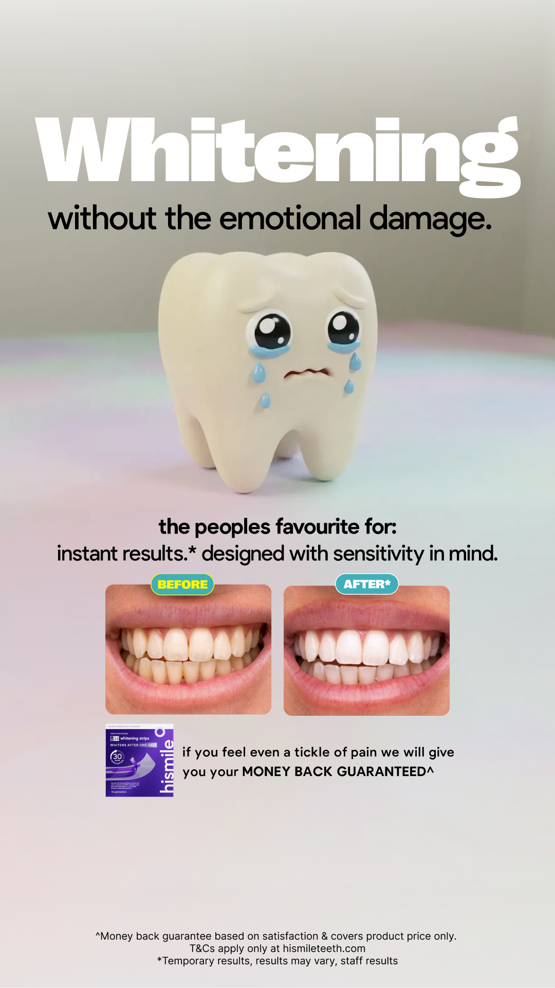 Hismile Facebook ad