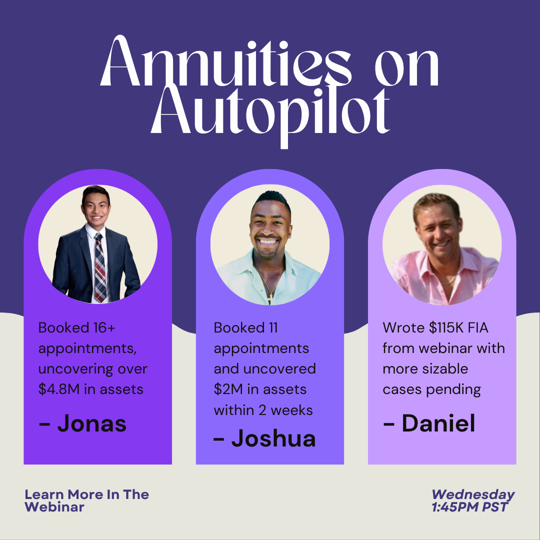Annuity Lead Hackers Facebook ad