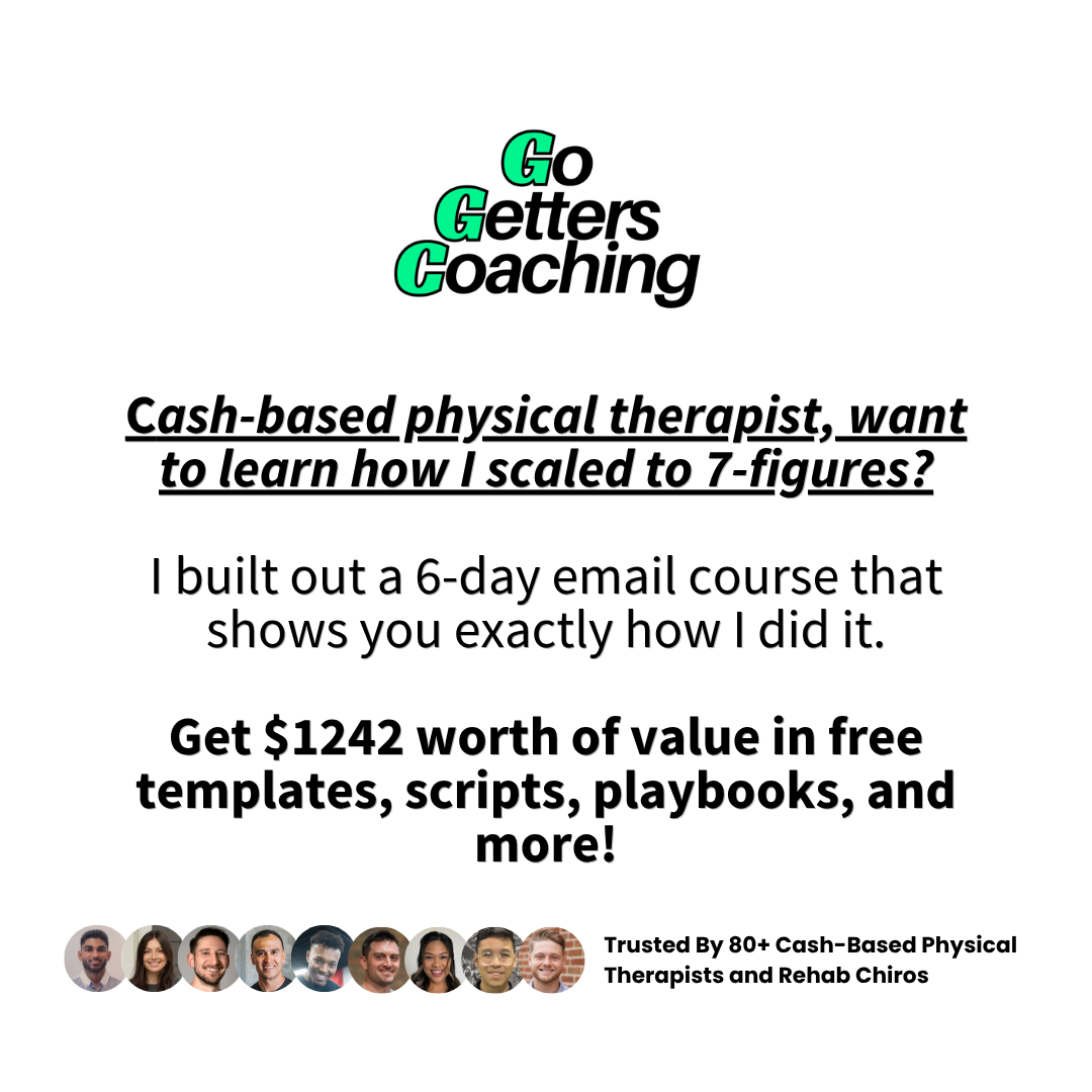 Dr. Andy Fata-Chan, PT, DPT Facebook ad: I Built a 7-Figure Cash-Based PT Practice, Here's the…