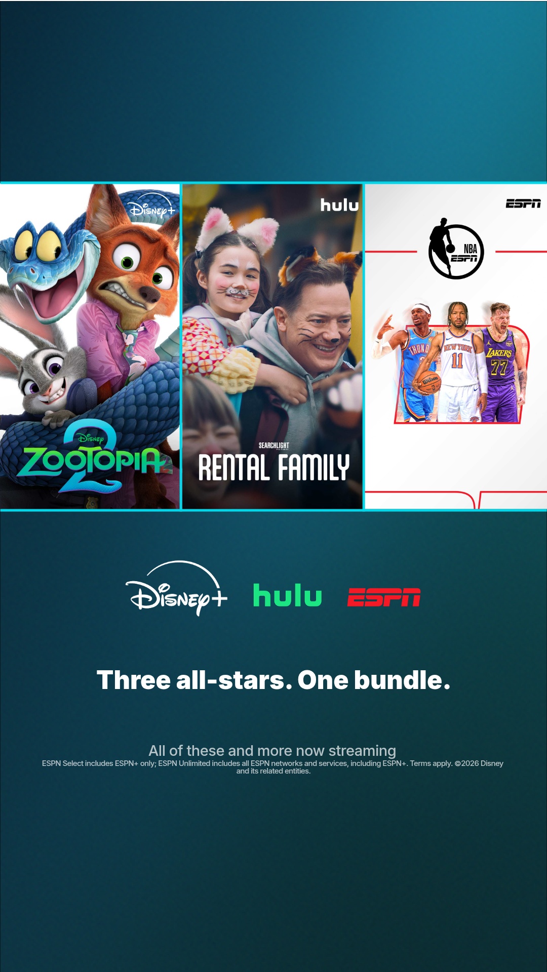 Disney+ Facebook ad