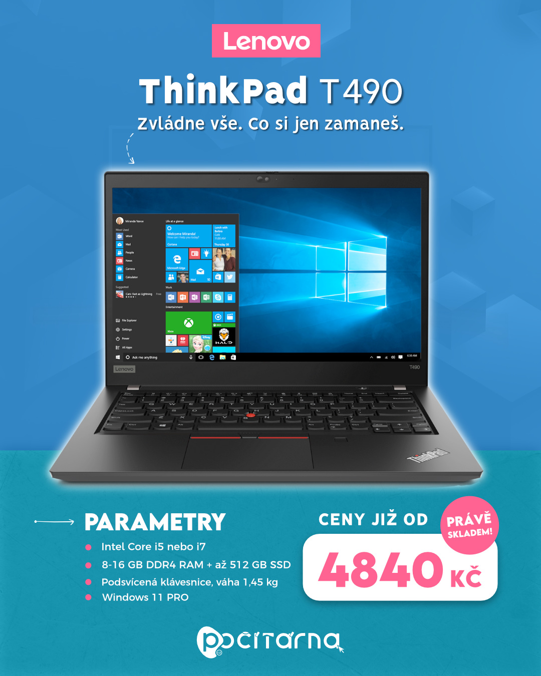 POČÍTÁRNA.CZ Facebook ad