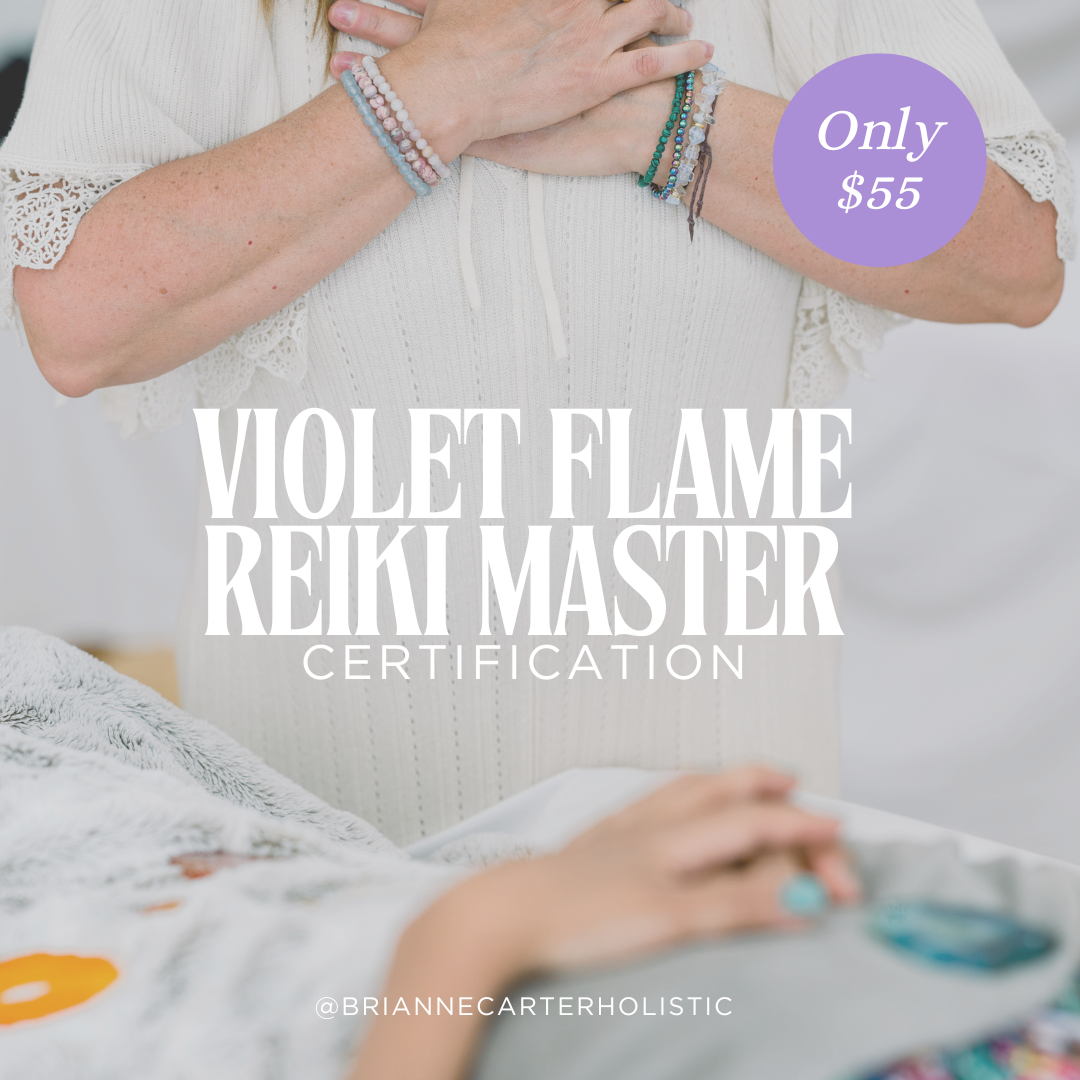 Brianne Carter Reiki Master & Teacher Facebook ad: Online Certification