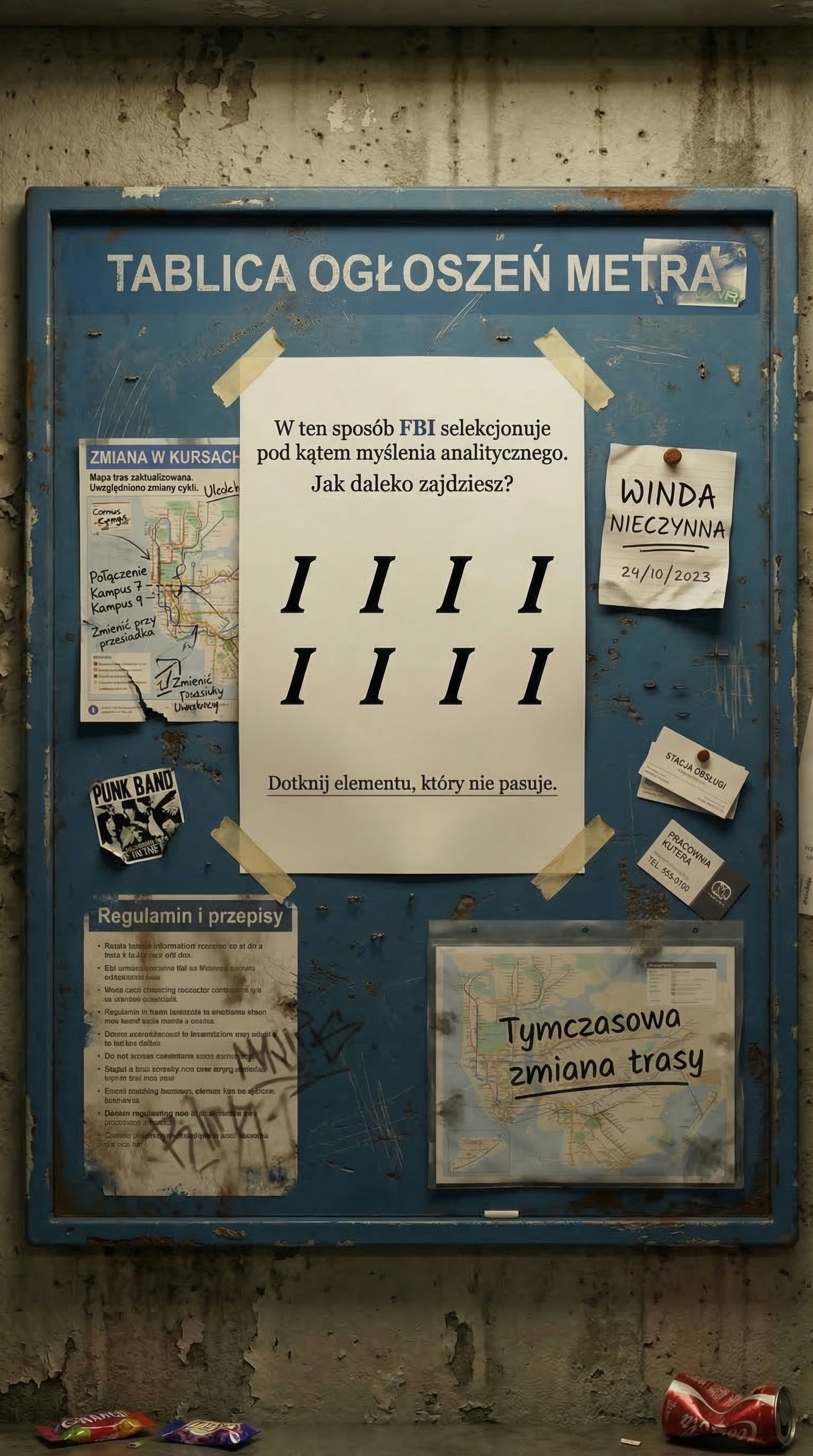 International IQ test Facebook ad