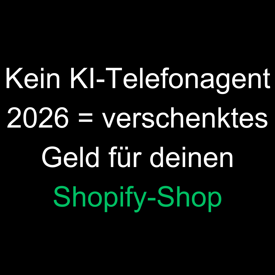 TalkShift Facebook ad: Deutschlands erster KI-Telefonservice für Shopify