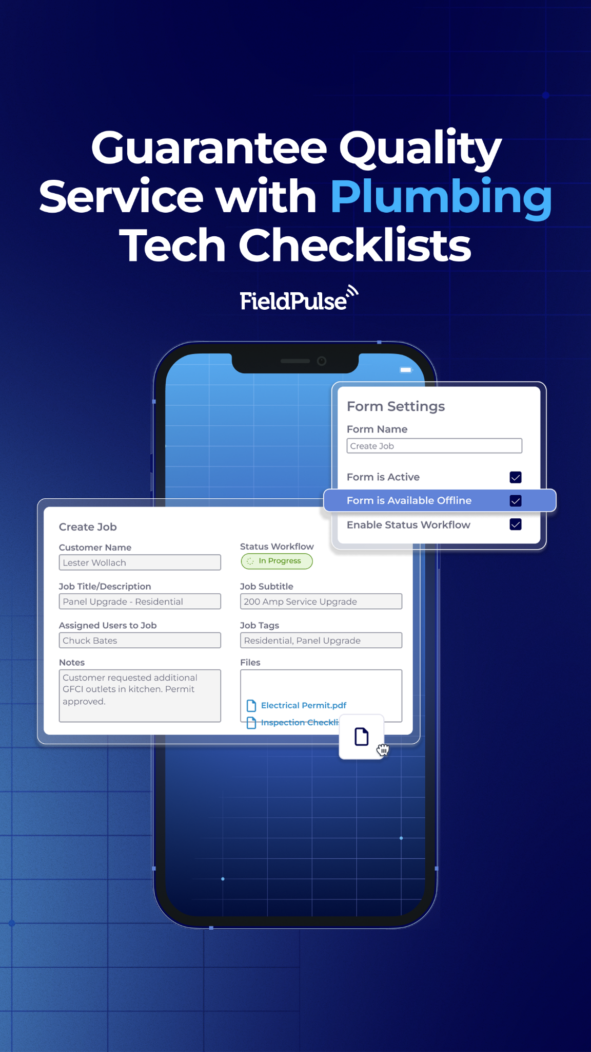 FieldPulse Facebook ad