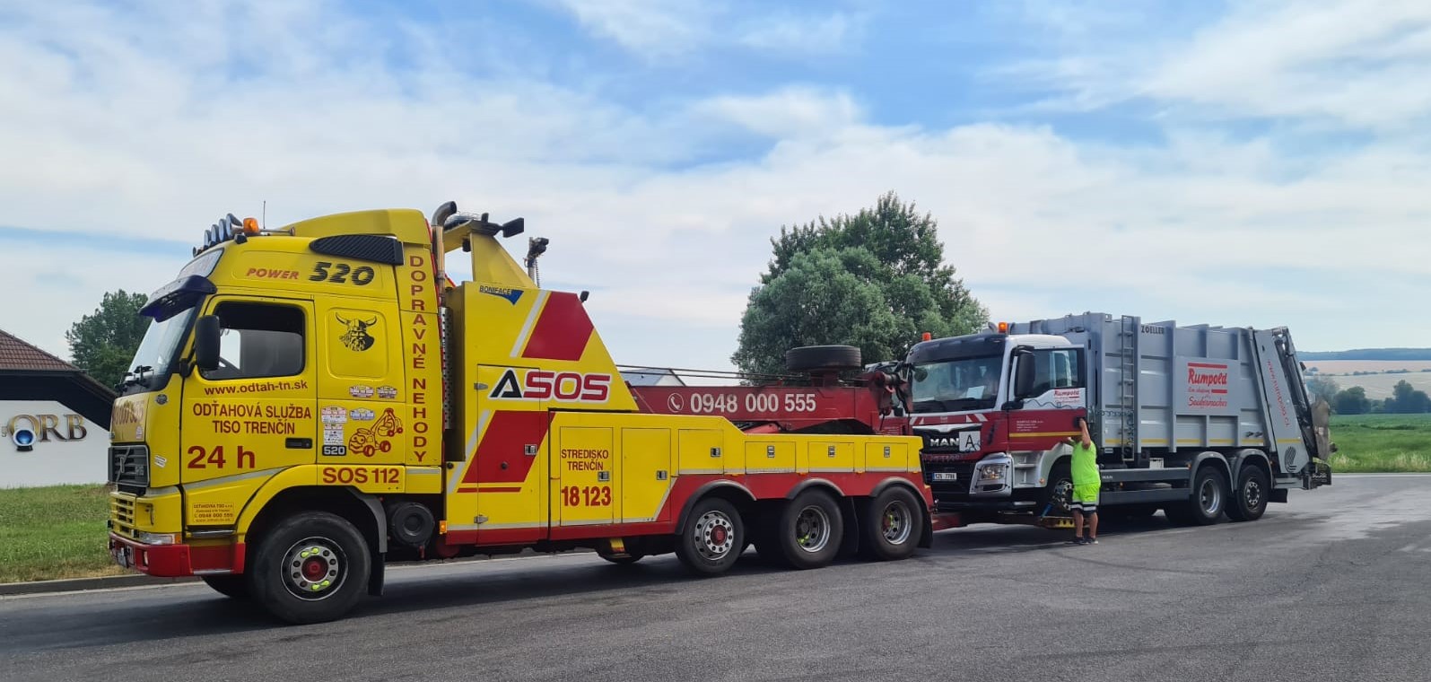TISO - Autoslužby, sro Facebook ad: Odťahová služba a preprava