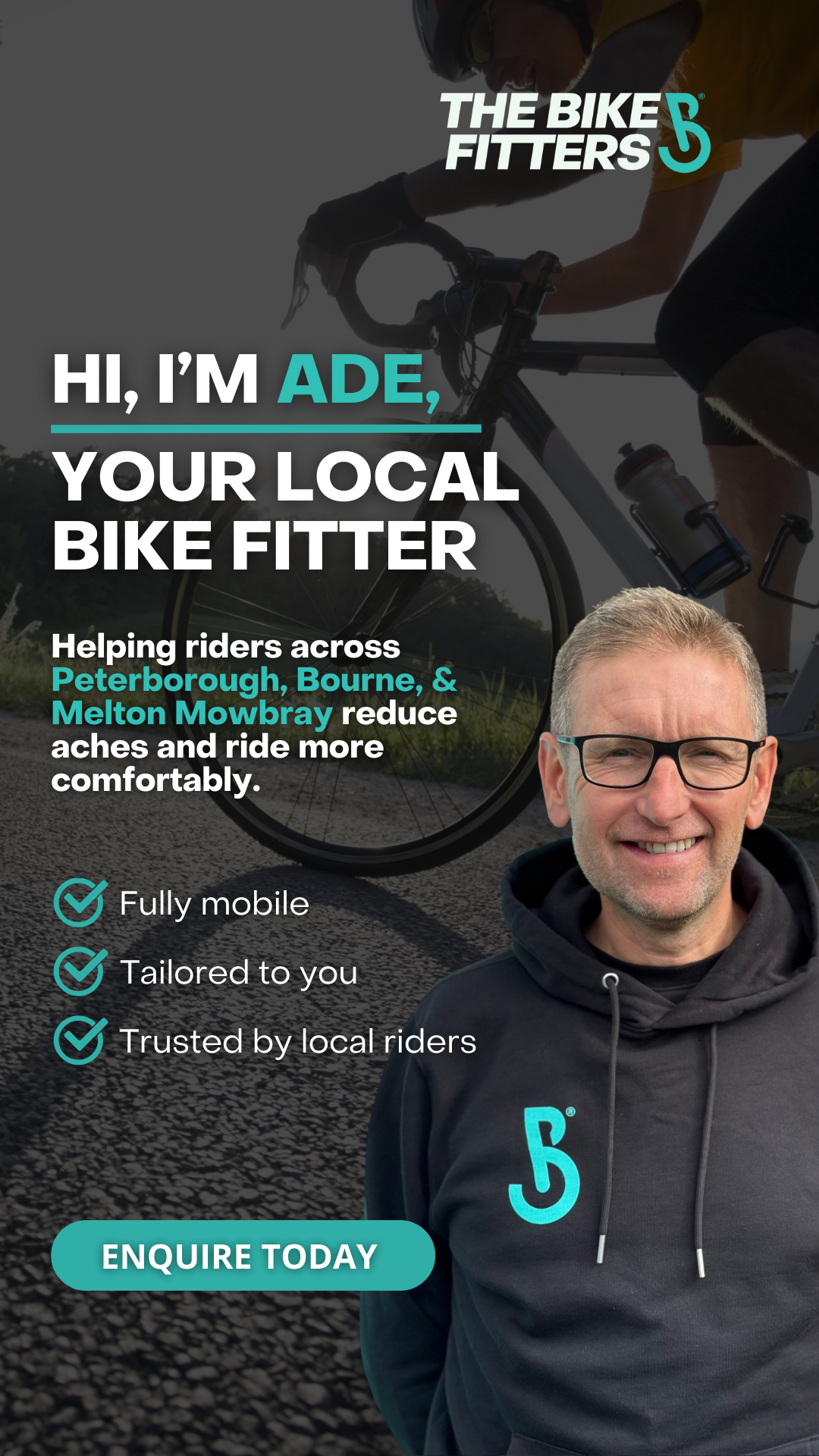 The Bike Fitters Facebook ad