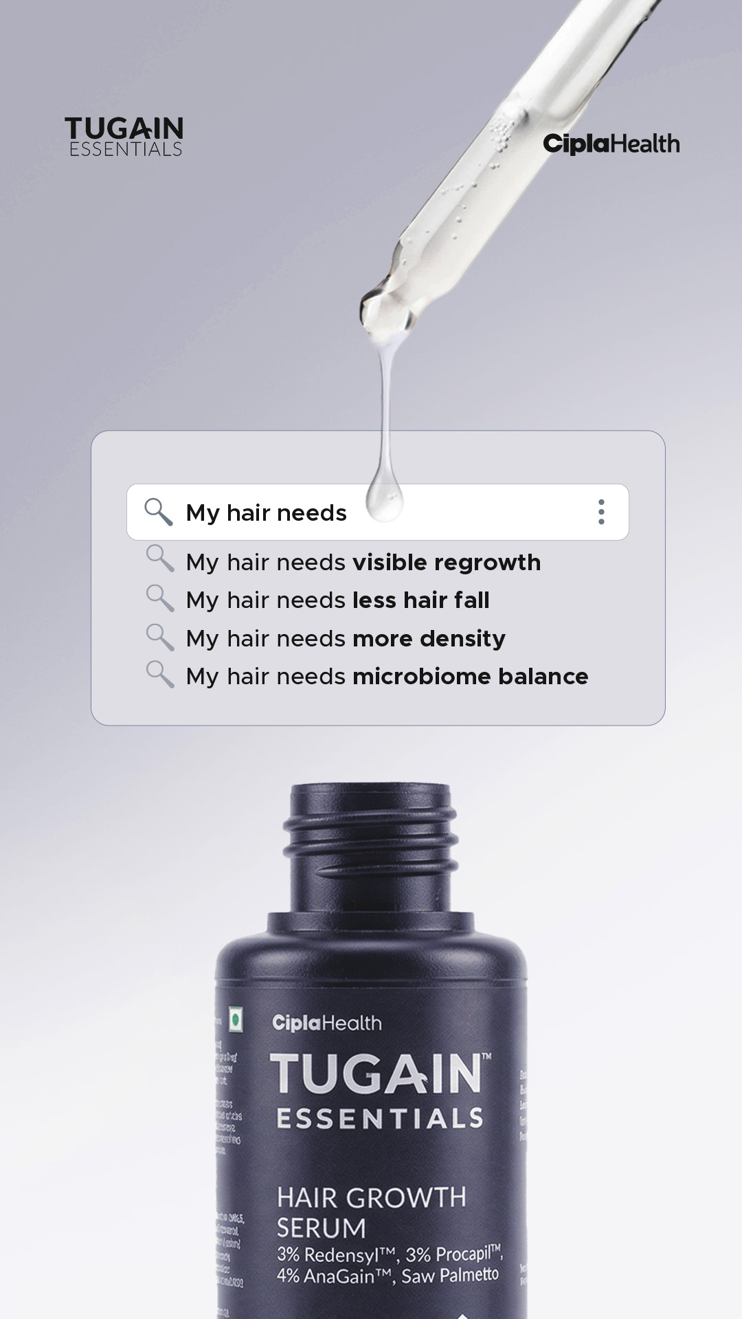Tugain Essentials Facebook ad