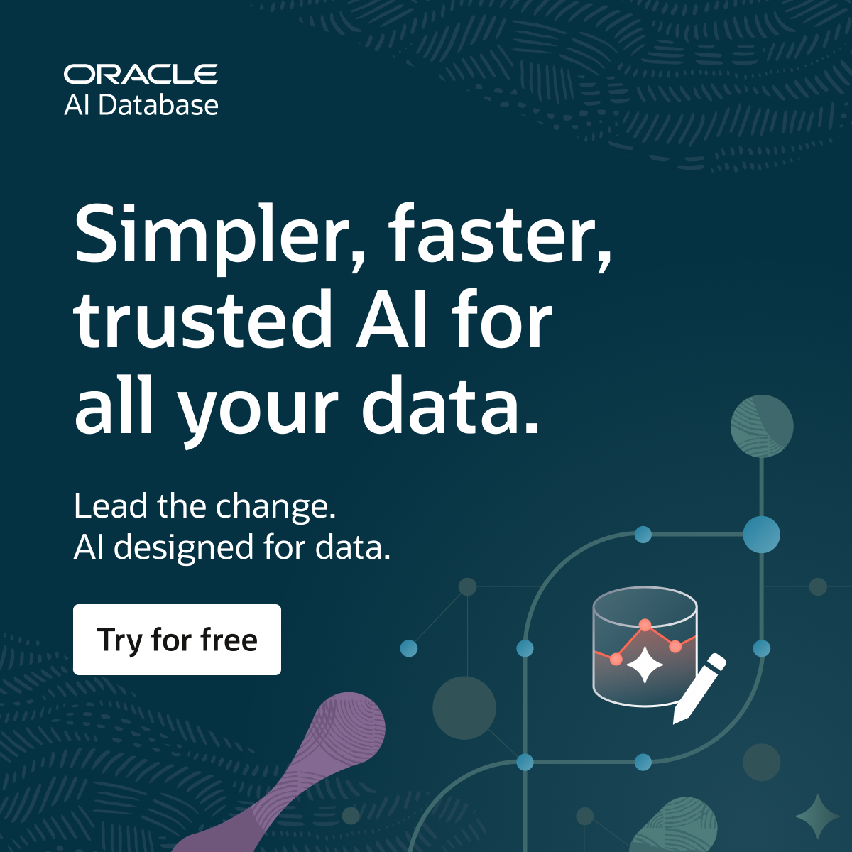 Oracle AI Database Facebook ad