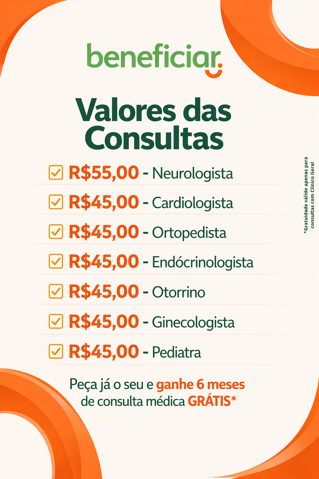 Cartão Beneficiar Facebook ad: Converse conosco