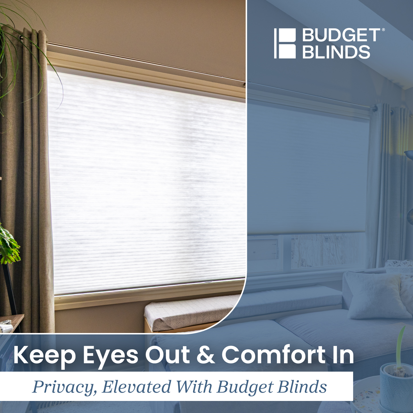 Budget Blinds Facebook ad