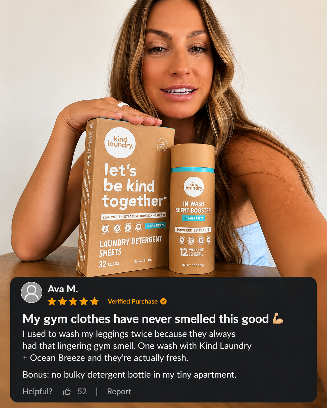 Kind Laundry Facebook ad