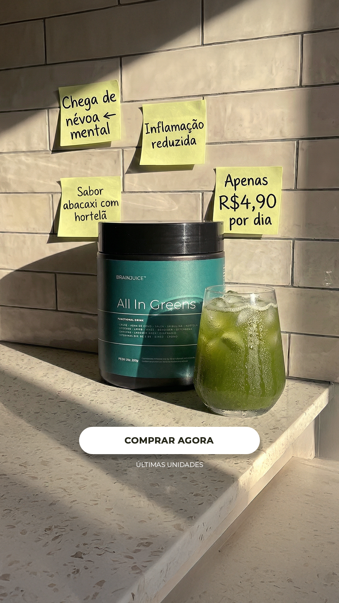 BrainJuice Facebook ad