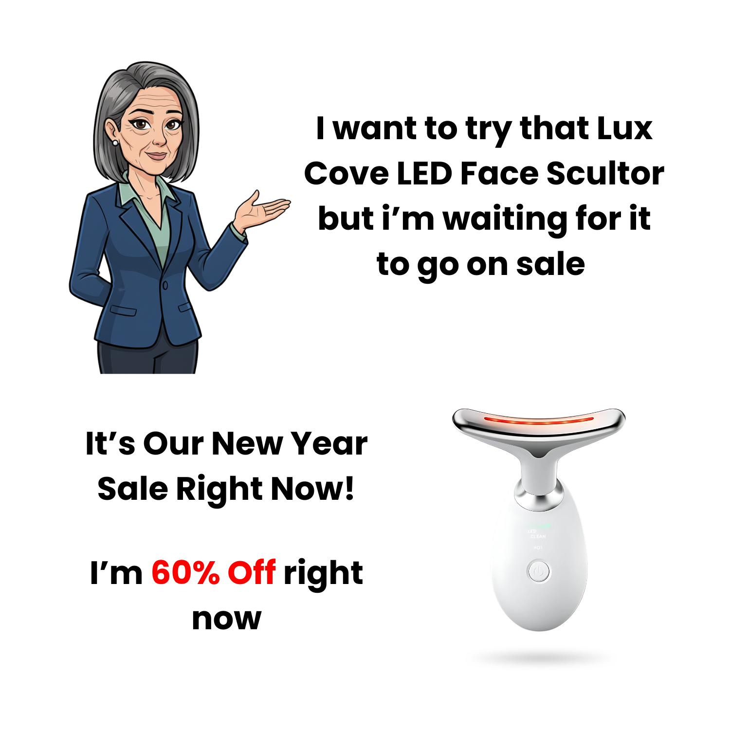 Lux Cove Facebook ad