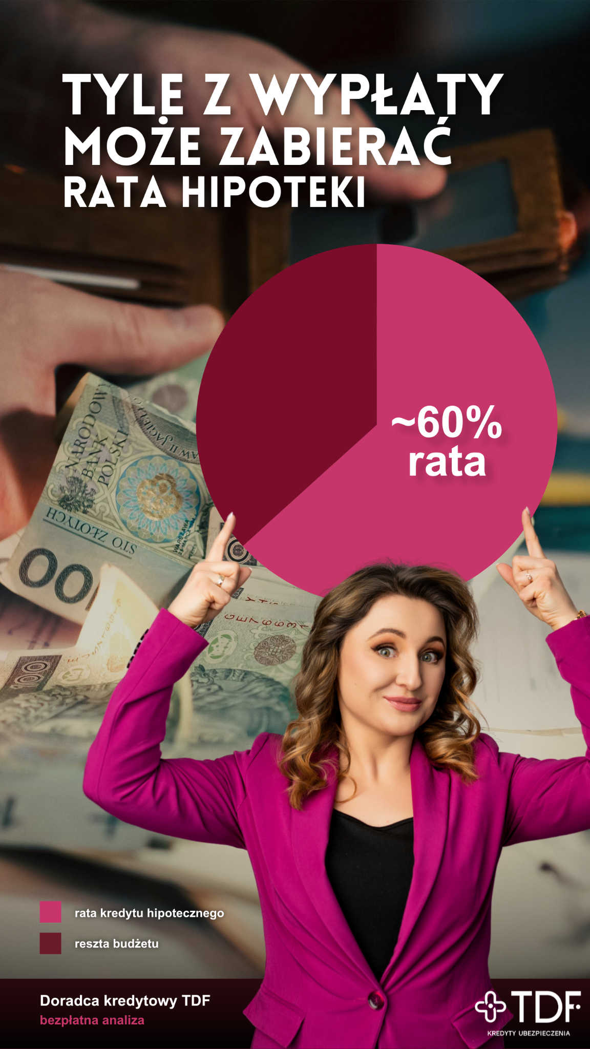 TDF Kredyty Ubezpieczenia Facebook ad: Doradca TDF porówna 26 banków