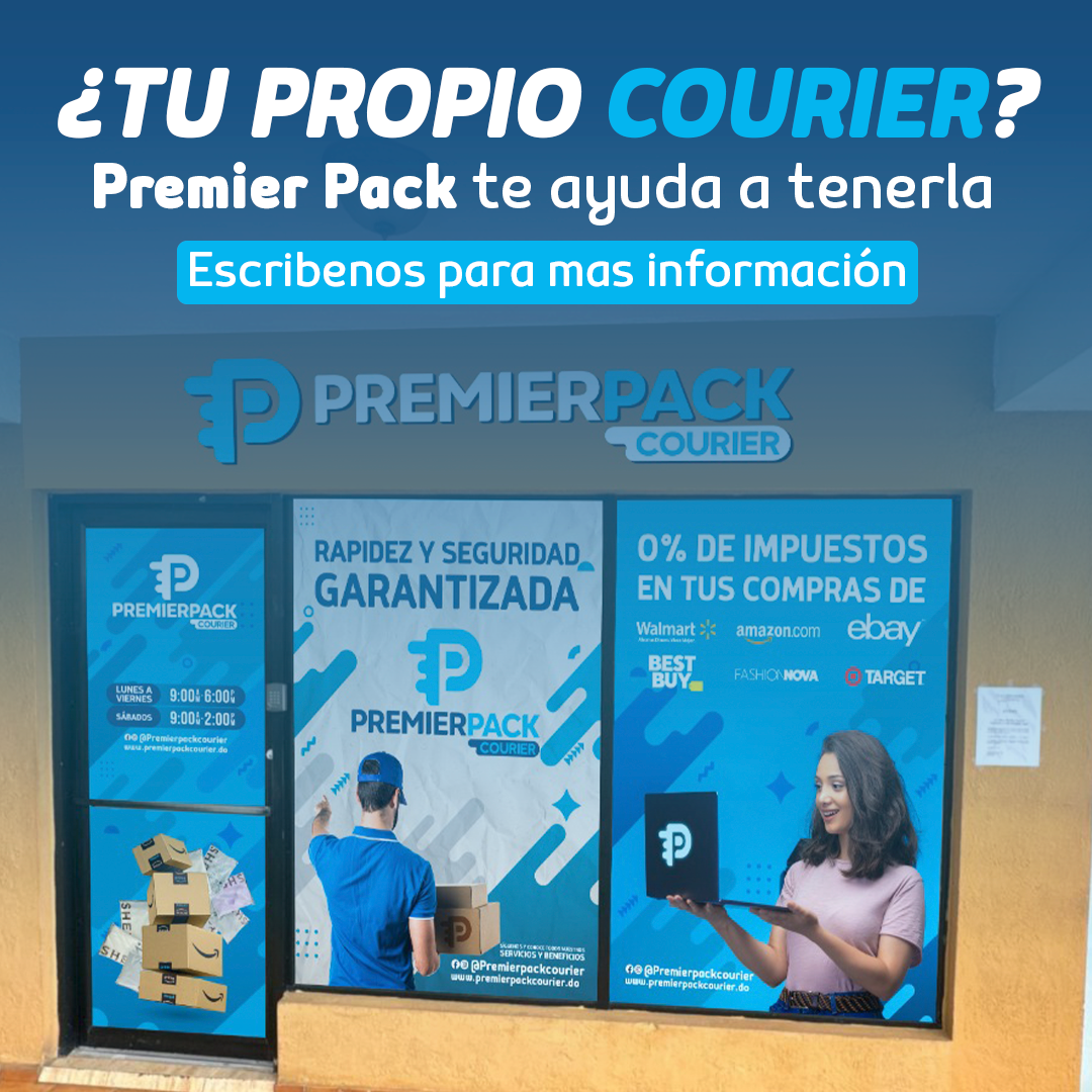 PremierPack Courier Facebook ad: Sé dueño de tu propio Premier Pack