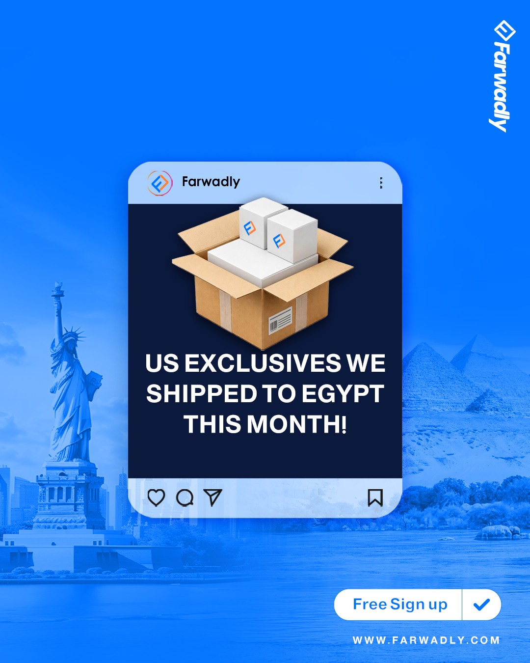 Farwadly Facebook ad: Check few items from the US Exclusives we…
