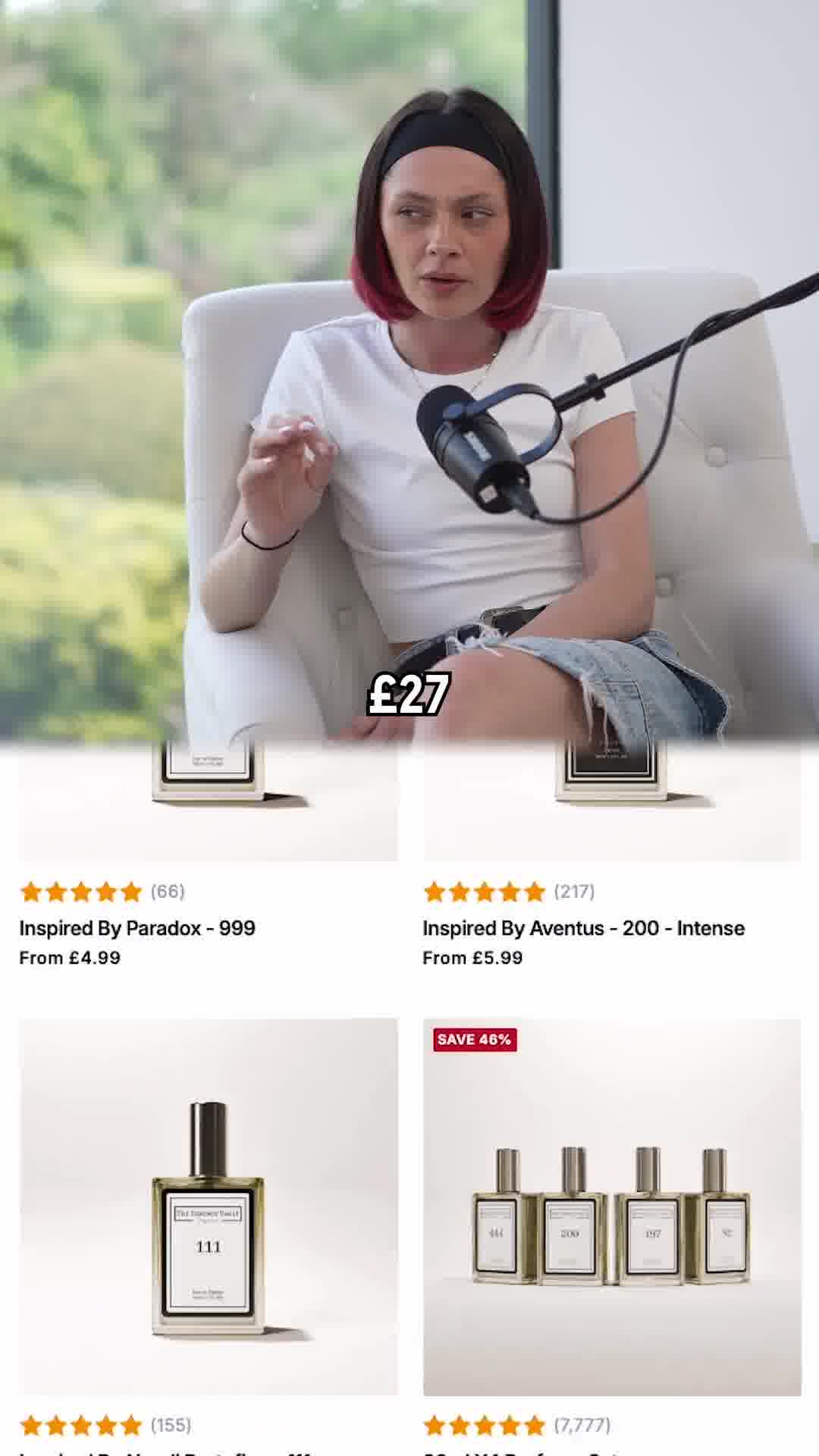 The Essence Vault Facebook ad from Feb 23, 2026