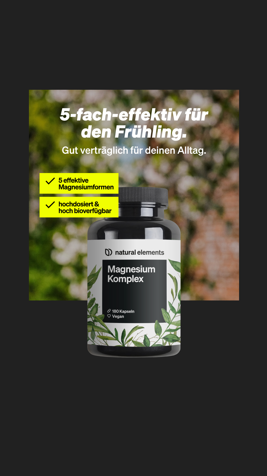 natural elements Facebook ad