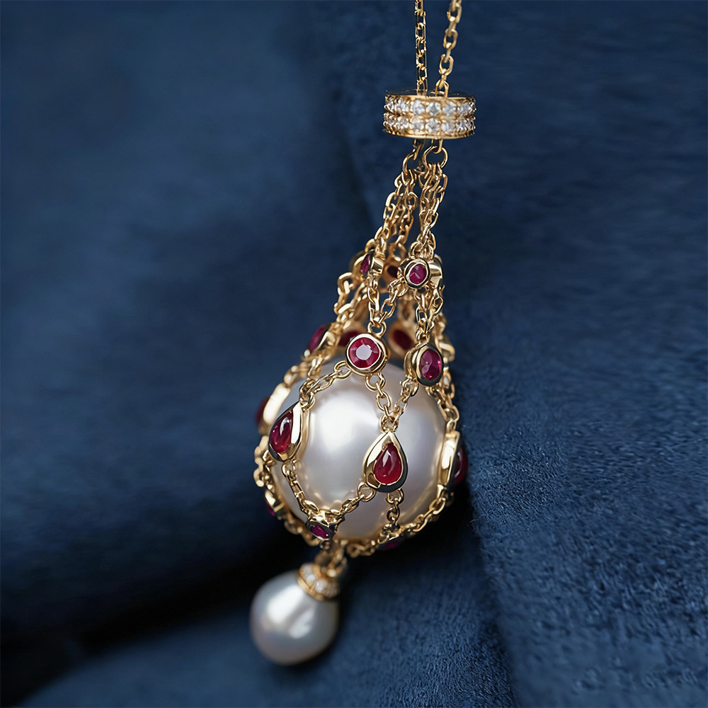 Soufeel Online Facebook ad: Dreamy Pearl Necklace