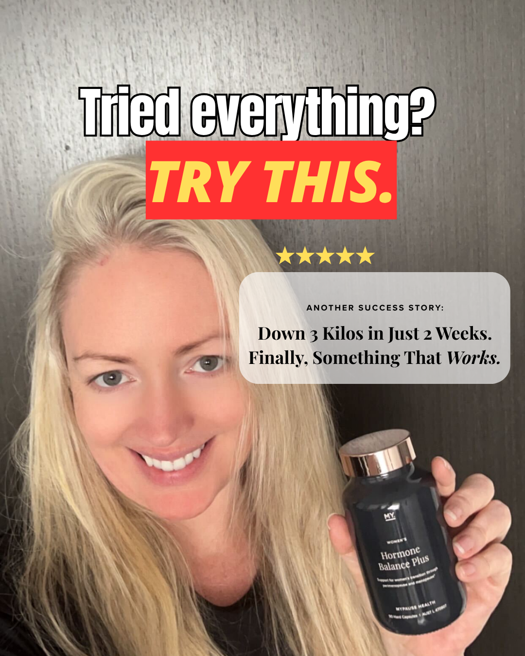 MyPause Health Facebook ad