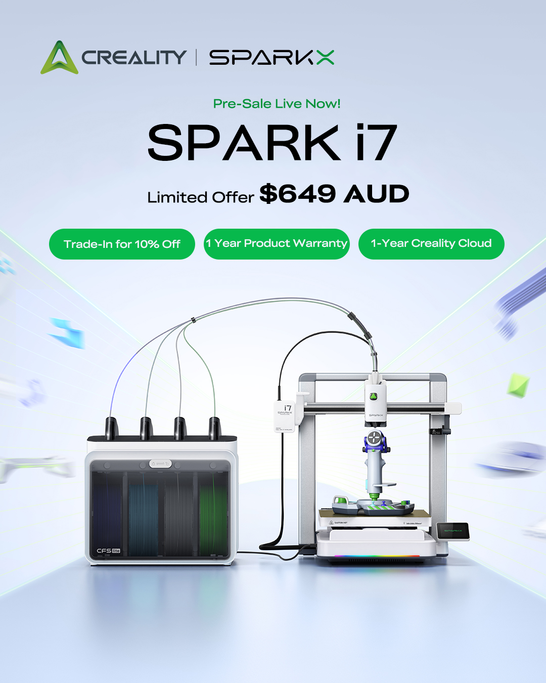 Creality Facebook ad