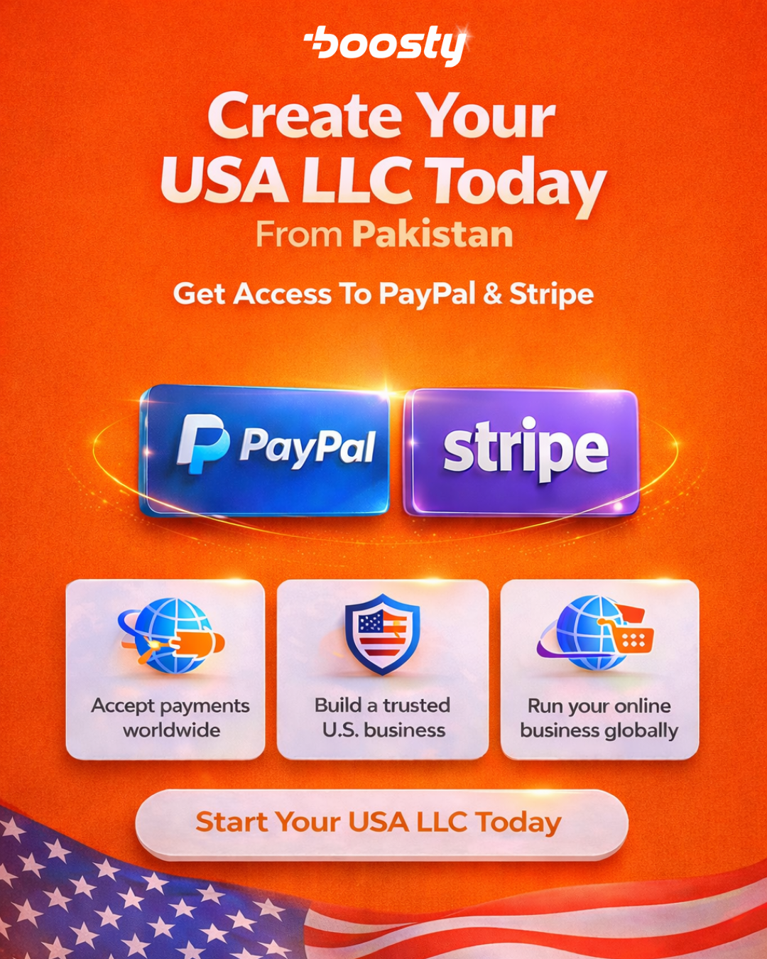 BoostyGlobal Facebook ad