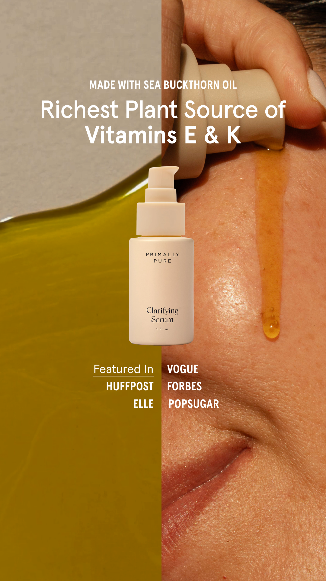 Primally Pure Skincare Facebook ad