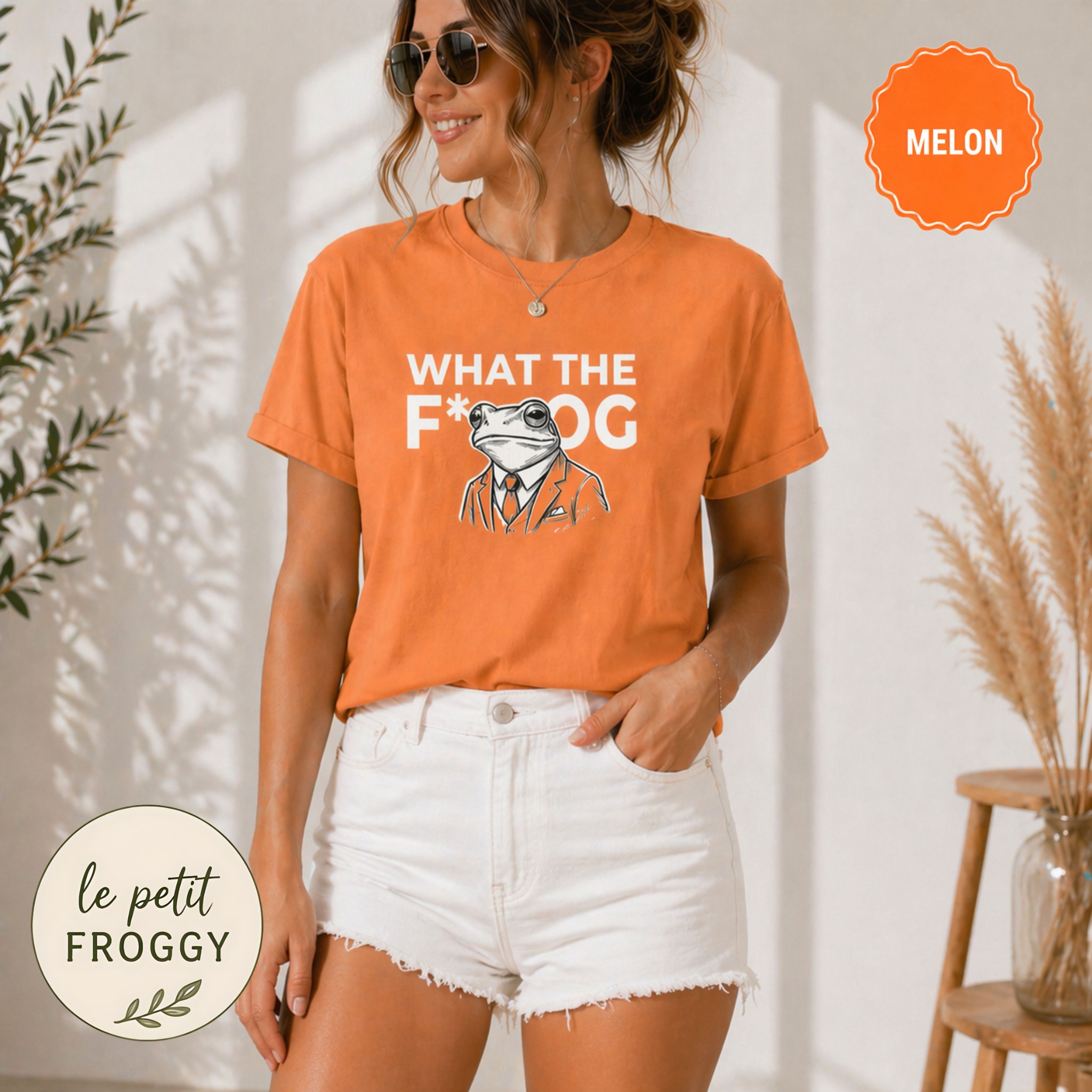 Le Petit Froggy Facebook ad: For those moments when words fail… this shirt…