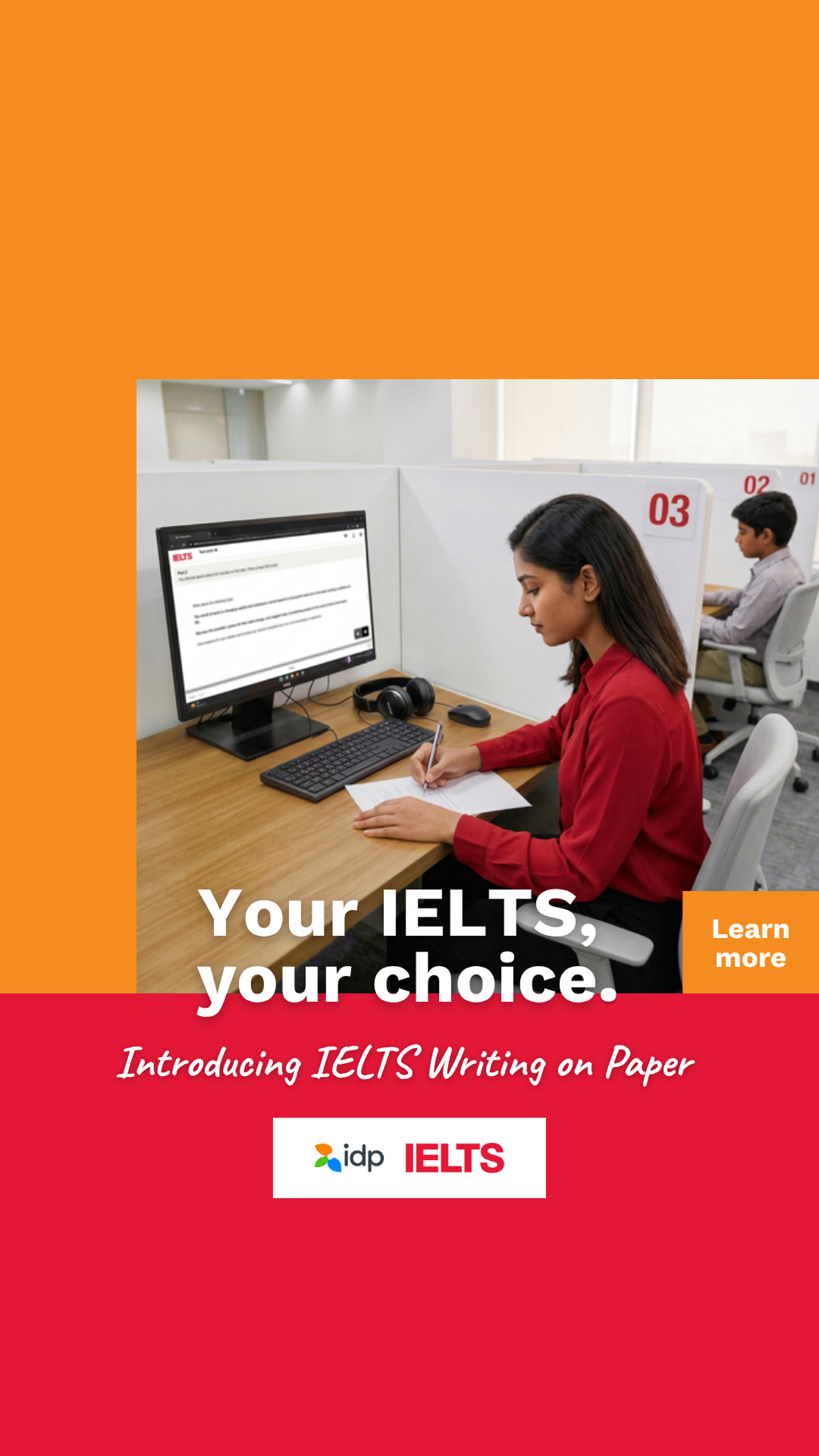 IELTS by IDP Facebook ad