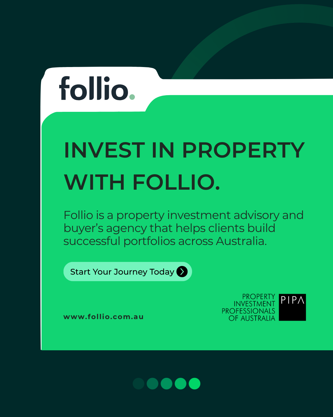 Follio Facebook ad