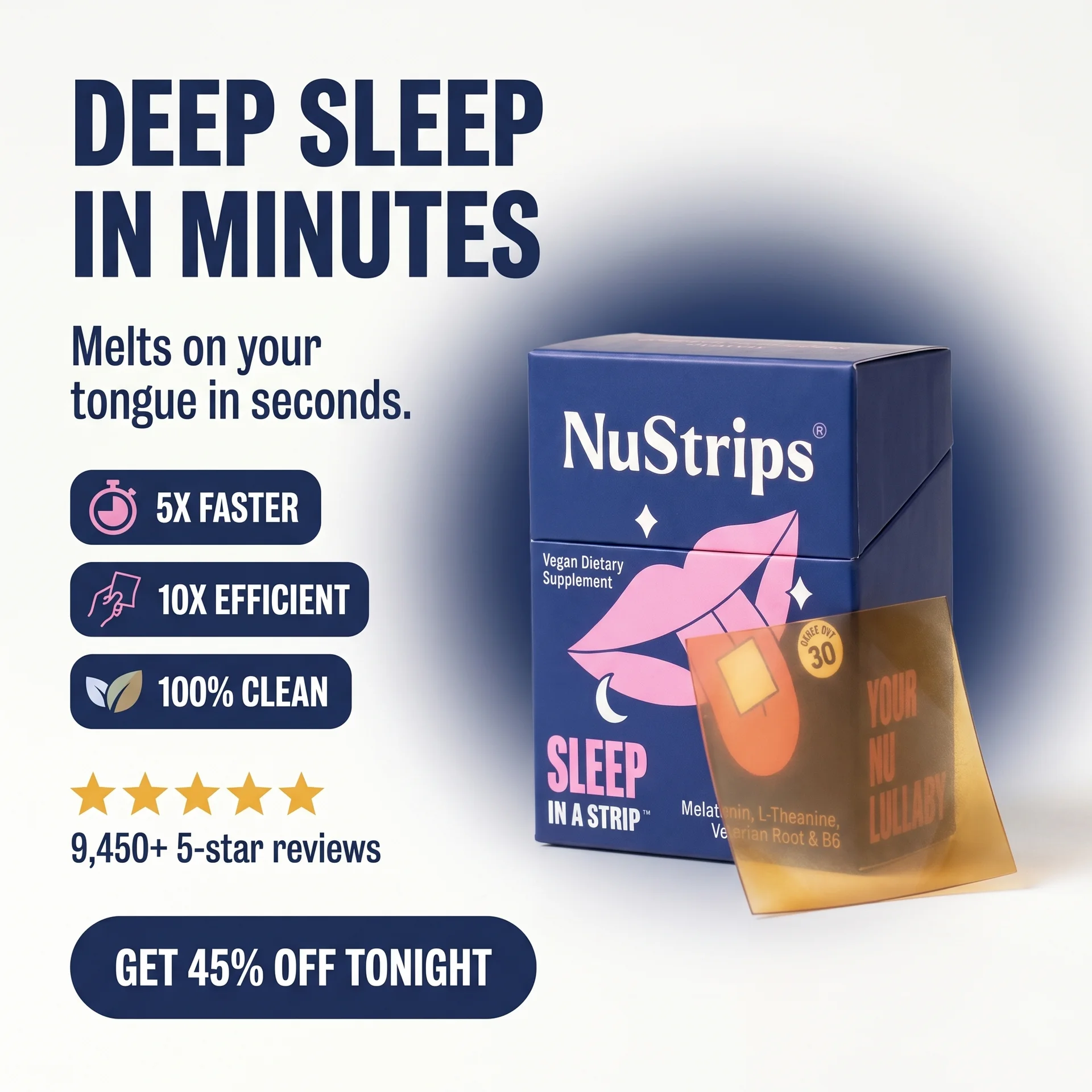 NuStrips Facebook ad