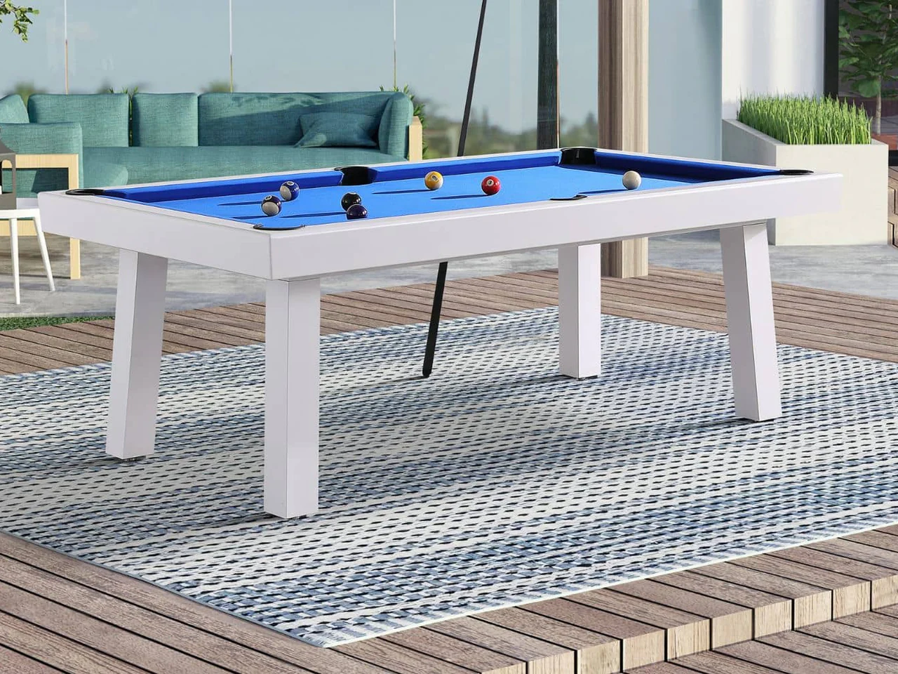 Billiard Shop Facebook ad: Entertaining family and friends at home has never…