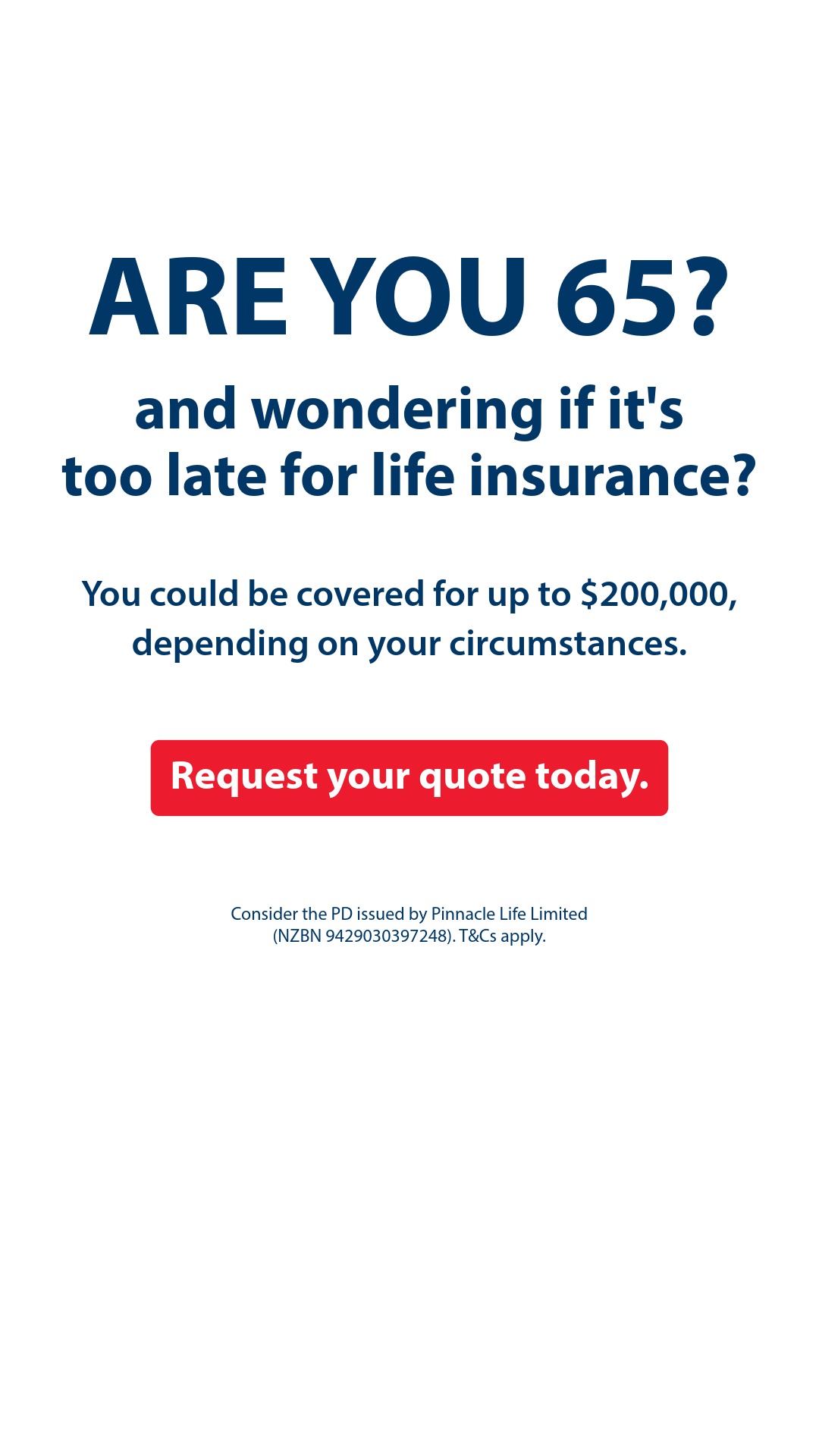New Zealand Seniors Life Facebook ad