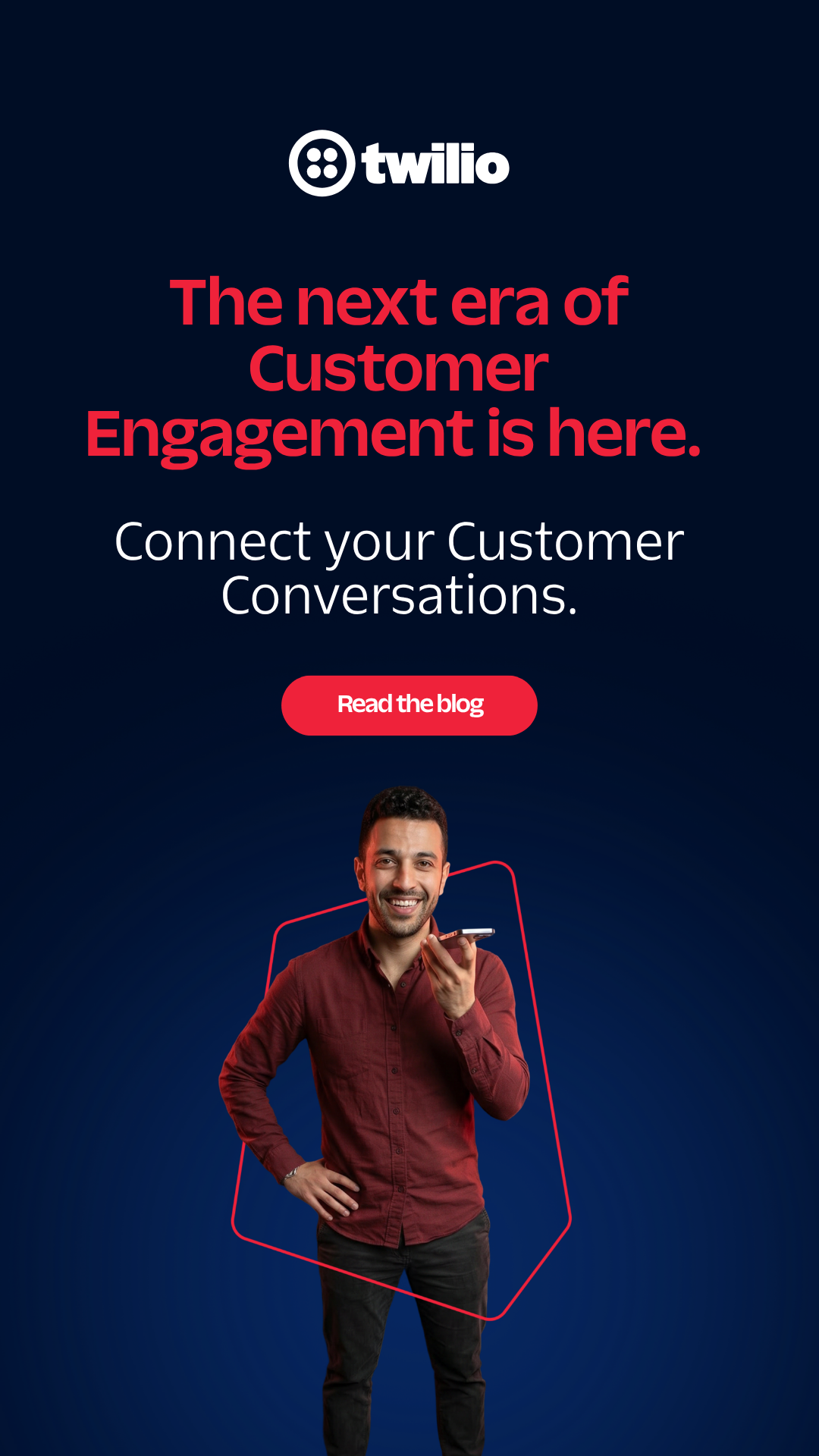 Twilio Facebook ad
