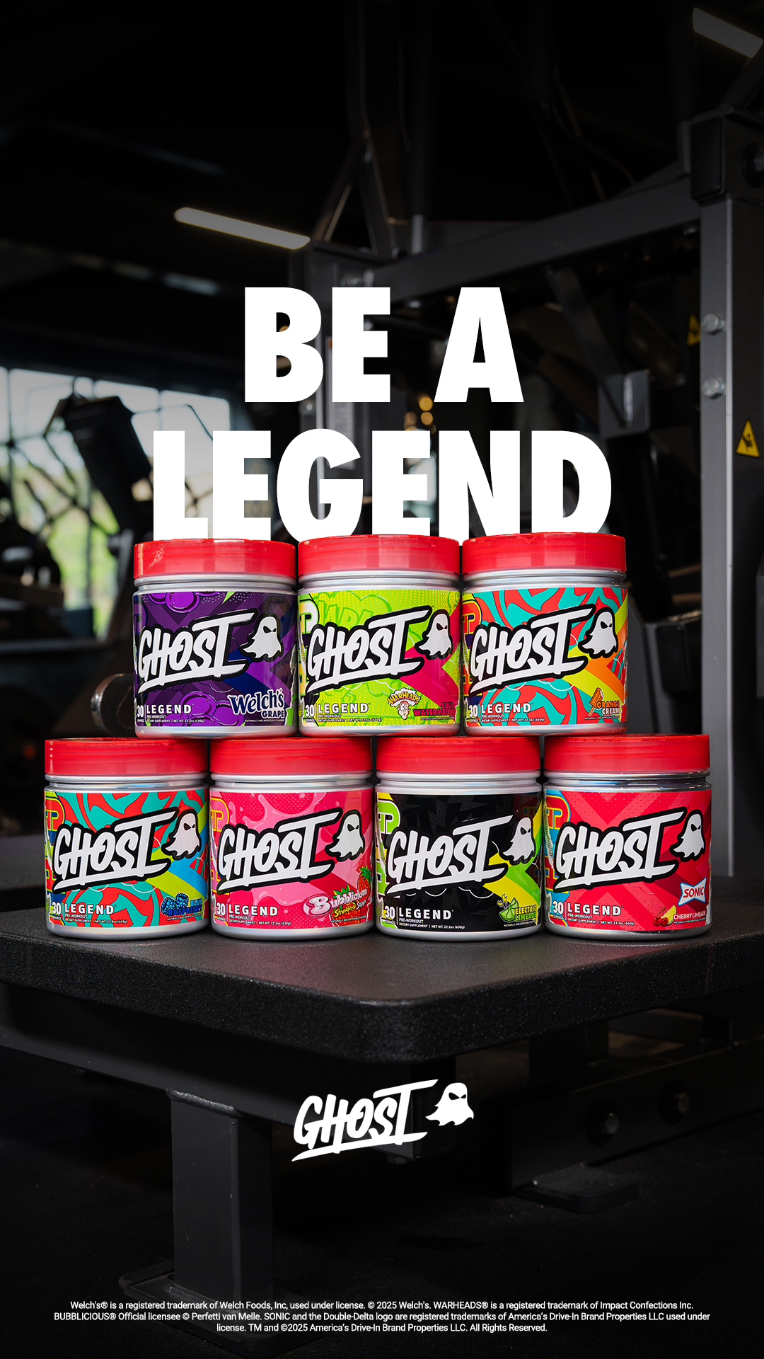 GHOST Facebook ad
