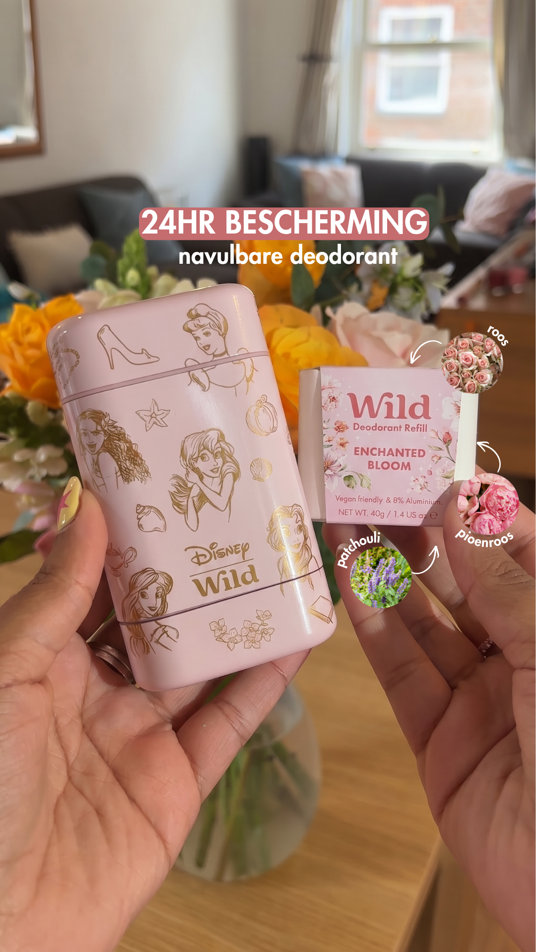 Wild Facebook ad: De Disney Princess deodorantverpakking is er!