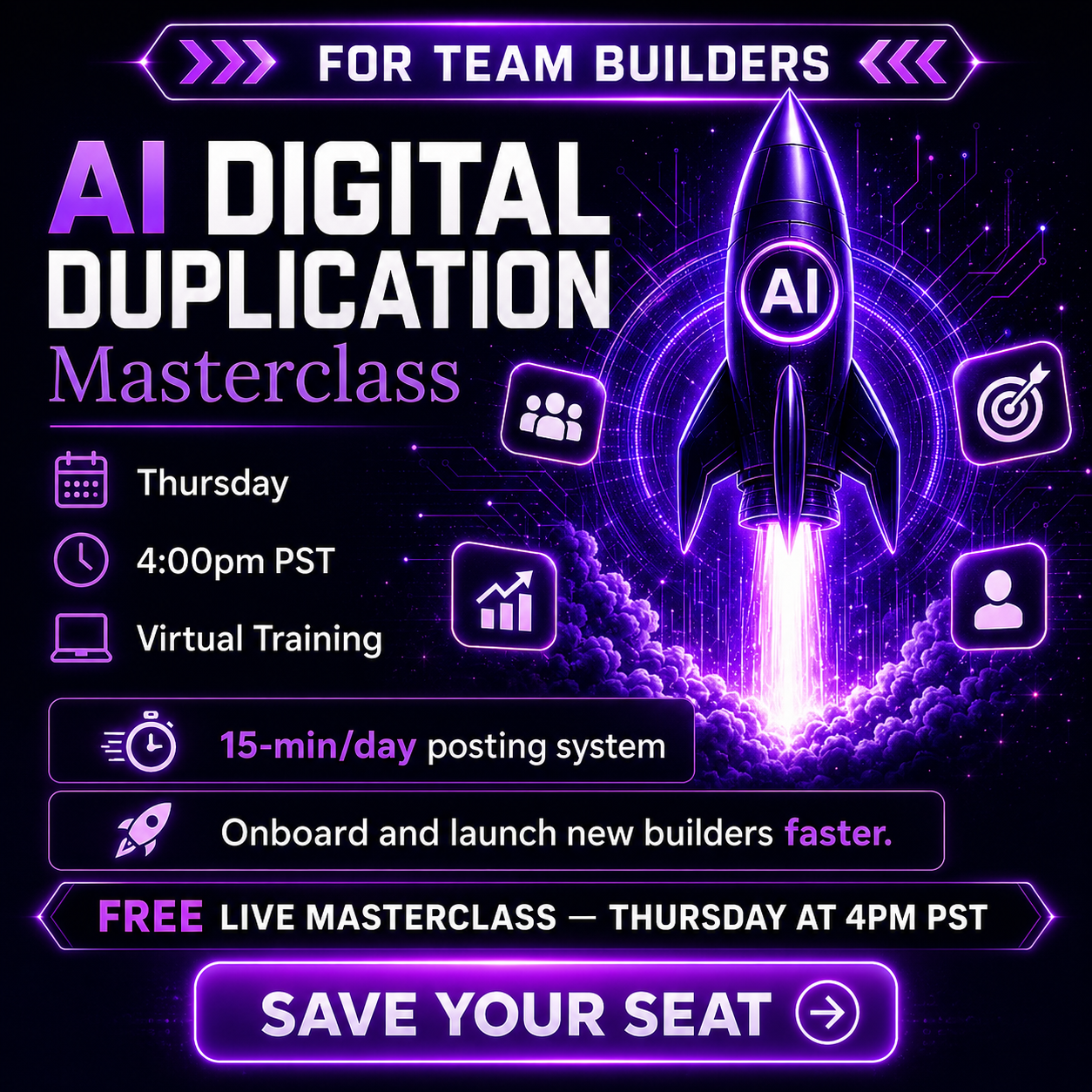 Attraction Marketing Facebook ad